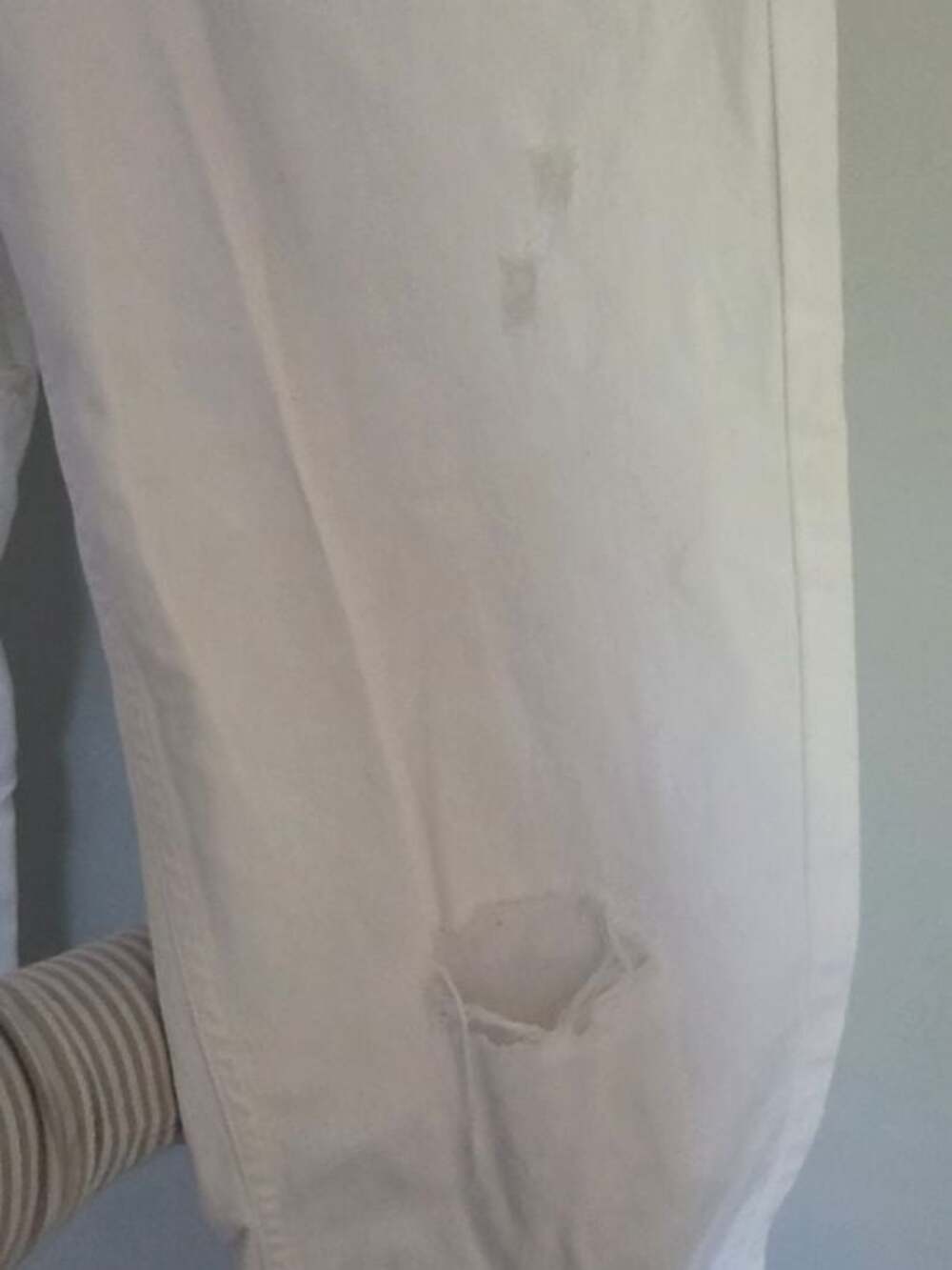 aerie Cream Drawstring Casual Pants - Picture 6 of 12